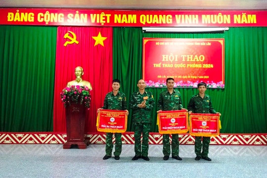 Đắk Lắk: Bế mạc Hội thao thể thao quốc phòng 2024