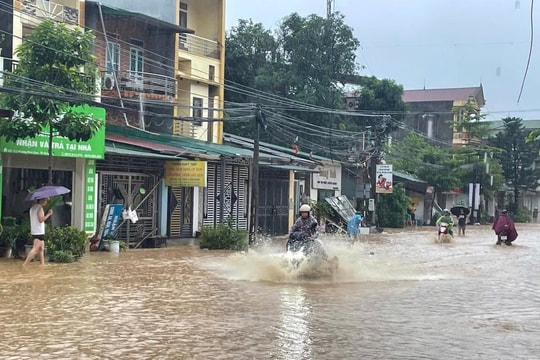 Hà Giang cảnh báo nguy cơ rất cao gây ngập lụt sâu, diện rộng