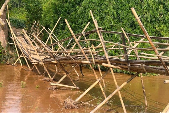 Kon Tum: Người dân mong muốn được đầu tư cầu thay thế cầu treo dân sinh