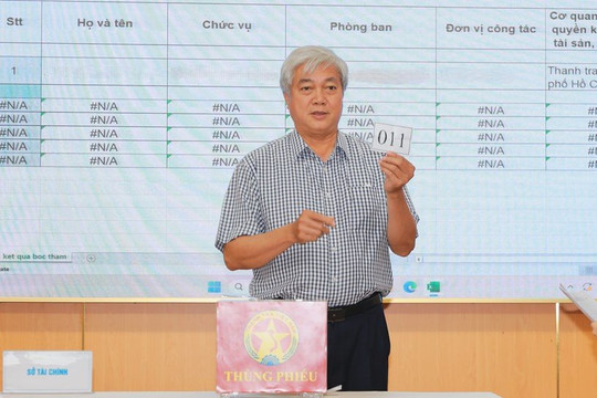 TP.HCM: Gần 80 cán bộ phải xác minh tài sản, thu nhập