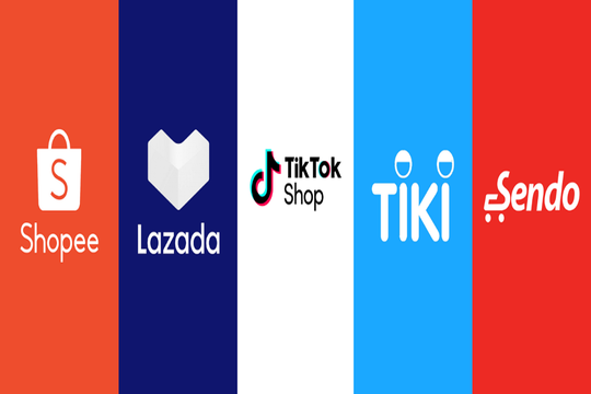 Tổng doanh thu 5 sàn thương mại điện tử 6 tháng ước đạt 6 tỷ USD