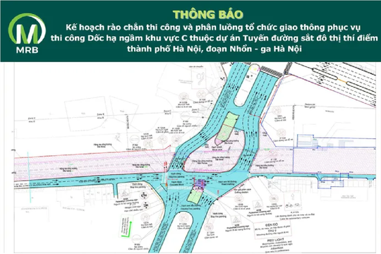 Điều chỉnh giao thông gầm cầu vượt Nguyễn Chí Thanh
