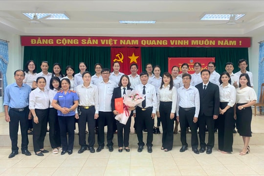 TAND TP. Pleiku có tân Phó Chánh án
