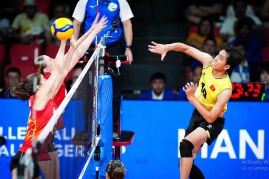 VĐV Việt Nam lọt top 5 bóng chuyền nữ thế giới ở chỉ số đặc biệt