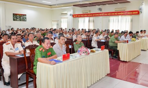Đại hội thành lập Hội Cựu CAND quận Ninh Kiều, TP Cần Thơ