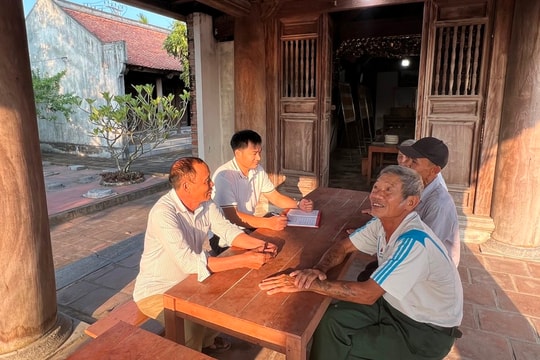 Chưa có hồ sơ báo cáo việc sửa chữa Di tích đình Cung Chúc
