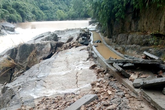 Mưa lũ tiếp tục hoành hành ở Hà Giang