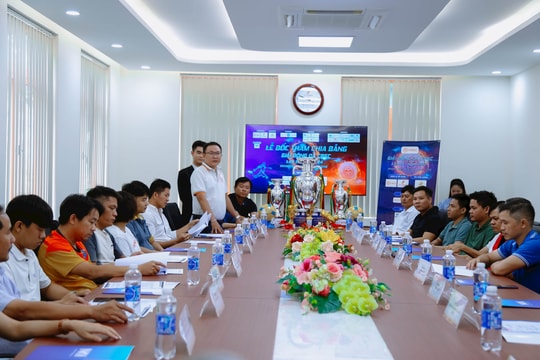 Khởi tranh giải bóng đá Cup Điện Huy Hoàng năm 2024