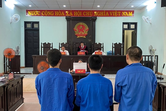 Ba bị cáo lĩnh án vì ma túy