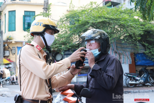 Hà Nội: Xử lý trên 167.000 trường hợp vi phạm giao thông 6 tháng đầu năm 2024