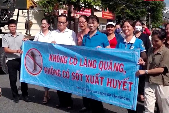 Biên Hòa ra quân phòng chống dịch sốt xuất huyết