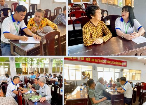 Tư vấn pháp luật miễn phí và tặng quà cho các hộ nghèo