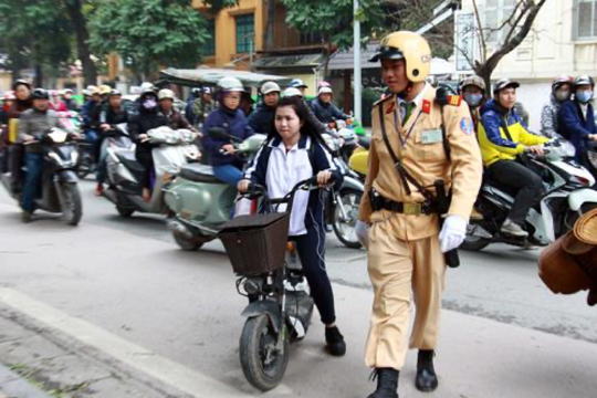 Trên 167.000 trường hợp vi phạm trật tự giao thông Thủ đô