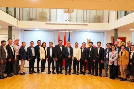 Lãnh đạo Bình Định xúc tiến đầu tư tại nhiều nước châu Âu