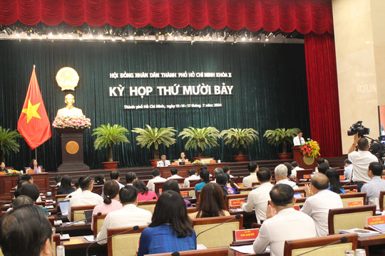Khai mạc Kỳ họp thứ 17 HĐND TP.HCM