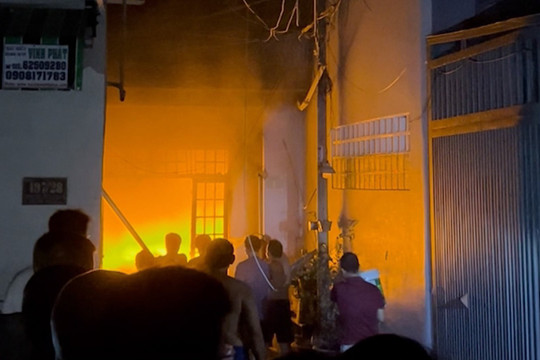 Cháy nhà tại quận Gò Vấp(TPHCM), 3 người chết