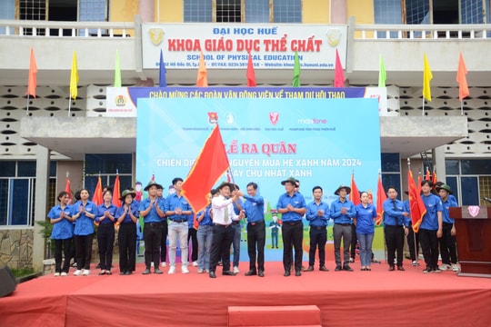 Chiến dịch sinh viên tình nguyện mùa hè xanh năm 2024