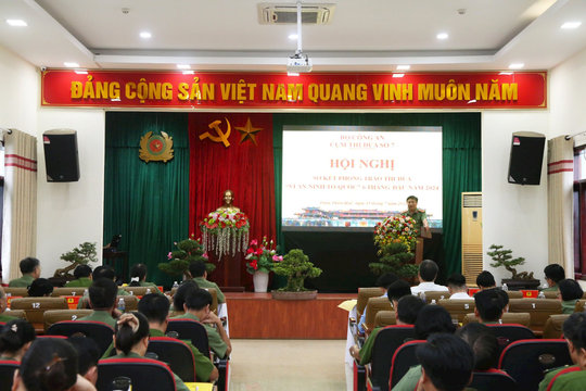 Sơ kết 6 tháng đầu năm phong trào thi đua Vì an ninh Tổ quốc của Cụm thi đua số 7
