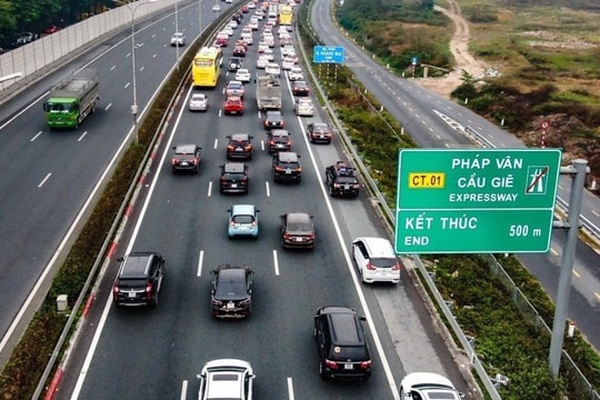 Phân luồng, tổ chức giao thông tạm thời cao tốc Cầu Giẽ- Ninh Bình trong ngày 17/7