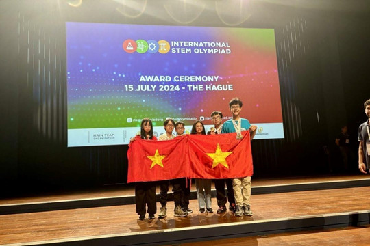 Học sinh Việt Nam giành Huy chương Vàng tại “INTERNATIONAL STEM OLYMPIAD 2024”