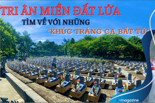 Tri ân “Miền đất lửa”: Tìm về với những “khúc tráng ca bất tử”