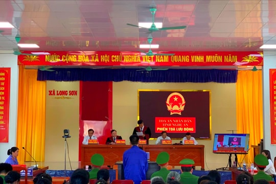 Xét xử lưu động trực tuyến - bước đổi mới trong công tác tuyên truyền pháp luật