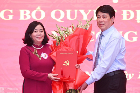 Điều động bà Bùi Thị Minh Hoài làm Bí thư Thành ủy Hà Nội