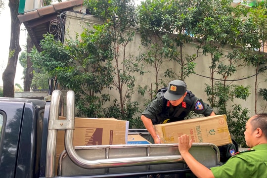 Khám nhà CEO Quốc Cường Gia Lai: Đưa nhiều thùng tài liệu, két sắt ra ngoài