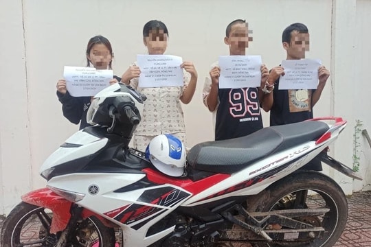 Nhiều đối tượng mới lớn đã dàn cảnh cướp tài sản