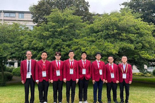 Kỳ thi Olympic Toán Quốc tế: 100% học sinh Việt Nam đoạt giải