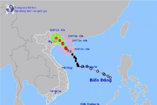 Bão số 2 giật cấp 13, bất ngờ đổi hướng đổ bộ vào Quảng Ninh- Hải Phòng