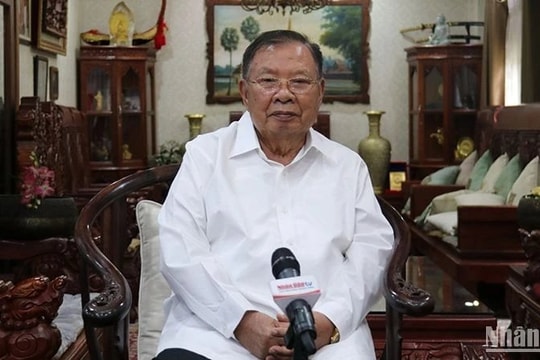 Đồng chí Nguyễn Phú Trọng góp phần quan trọng, to lớn và quý báu vào việc củng cố mối quan hệ đặc biệt Việt Nam-Lào