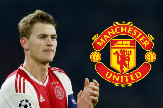 Man United đàm phán chiêu mộ trung vệ De Ligt