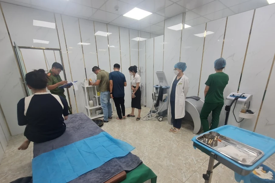 Khẩn trương xử lý các cơ sở thẩm mỹ mạo danh bệnh viện