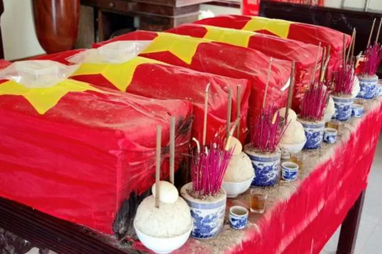Tìm kiếm, quy tập 5 hài cốt liệt sĩ ở làng Câu Nhi, Quảng Trị