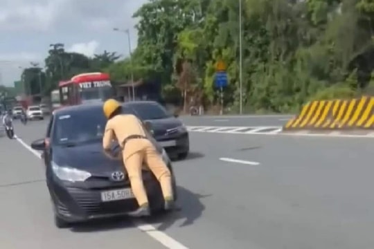 Chống người thi hành công vụ khi tham gia giao thông xử lý thế nào?