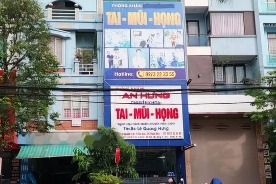 Xử phạt và tước chứng chỉ hành nghề phòng khám An Hưng