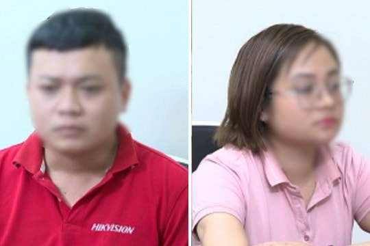 Cặp vợ chồng dùng giấy tờ giả để lừa đảo