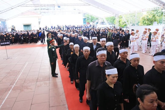 Sau 18h ngày 25/7, nhân dân có thể vào viếng Tổng Bí thư Nguyễn Phú Trọng