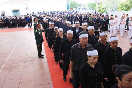 Sau 18h ngày 25/7, nhân dân có thể vào viếng Tổng Bí thư Nguyễn Phú Trọng