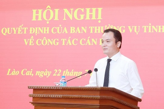 Ông Giàng Quốc Hưng giữ chức Trưởng Ban Nội chính Tỉnh ủy Lào Cai
