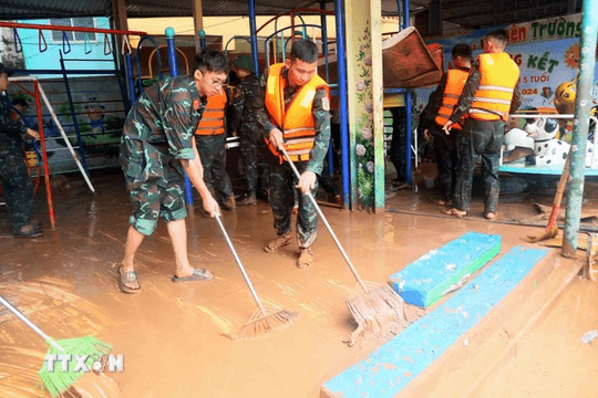 Bão số 2 gây thiệt hại nặng nề tại Sơn La