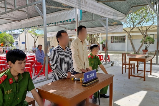 TAND huyện Đông Hải xét xử lưu động hai vụ án hình sự