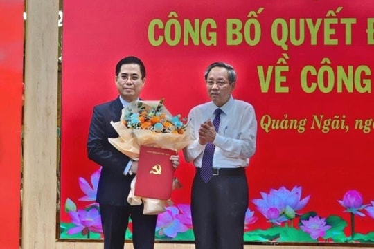 Quảng Ngãi có Tân Phó Bí thư Tỉnh ủy