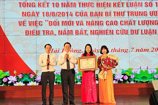Tổng kết 10 năm thực hiện Kết luận số 100-KL/TW của Ban Bí thư