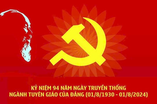 Tự hào 94 năm ngành Tuyên giáo!