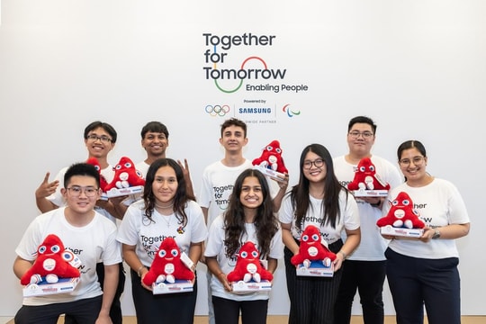Ra mắt dự án “Cùng nhau vì ngày mai - Trao quyền cho mọi người” tại Olympic Paris 2024