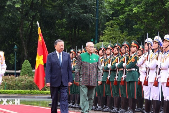 Chủ tịch nước Tô Lâm chủ trì lễ đón chính thức Tổng thống Timor Leste