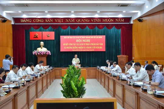 TP.HCM: Sơ kết 6 tháng đầu năm công tác cải cách tư pháp