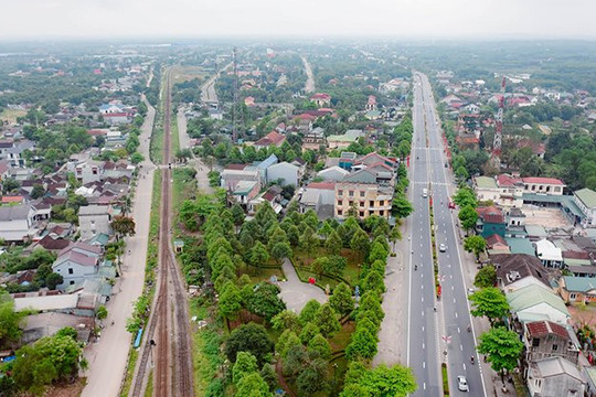 Khu vực dự kiến thành lập thị xã Phong Điền đạt tiêu chí đô thị loại IV